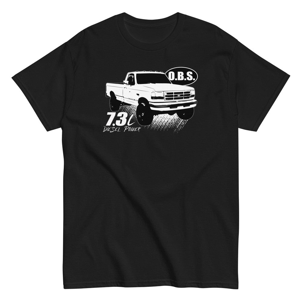 OBS Super Duty Single Cab 7.3 Power T-Shirt in black