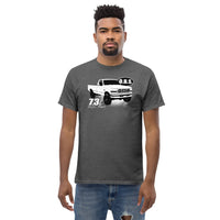 Thumbnail for OBS Super Duty Single Cab 7.3 Power T-Shirt modeled in grey