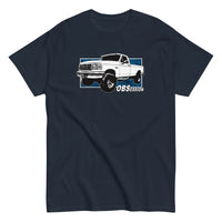 Thumbnail for OBS Truck T-Shirt With Single Cab 90s Ford Truck - navy