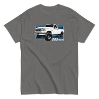 Thumbnail for OBS Truck T-Shirt With Single Cab 90s Ford Truck - grey