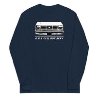 Thumbnail for OBS Truck Shirt Old, But Sexy Long Sleeve T-Shirt in navy