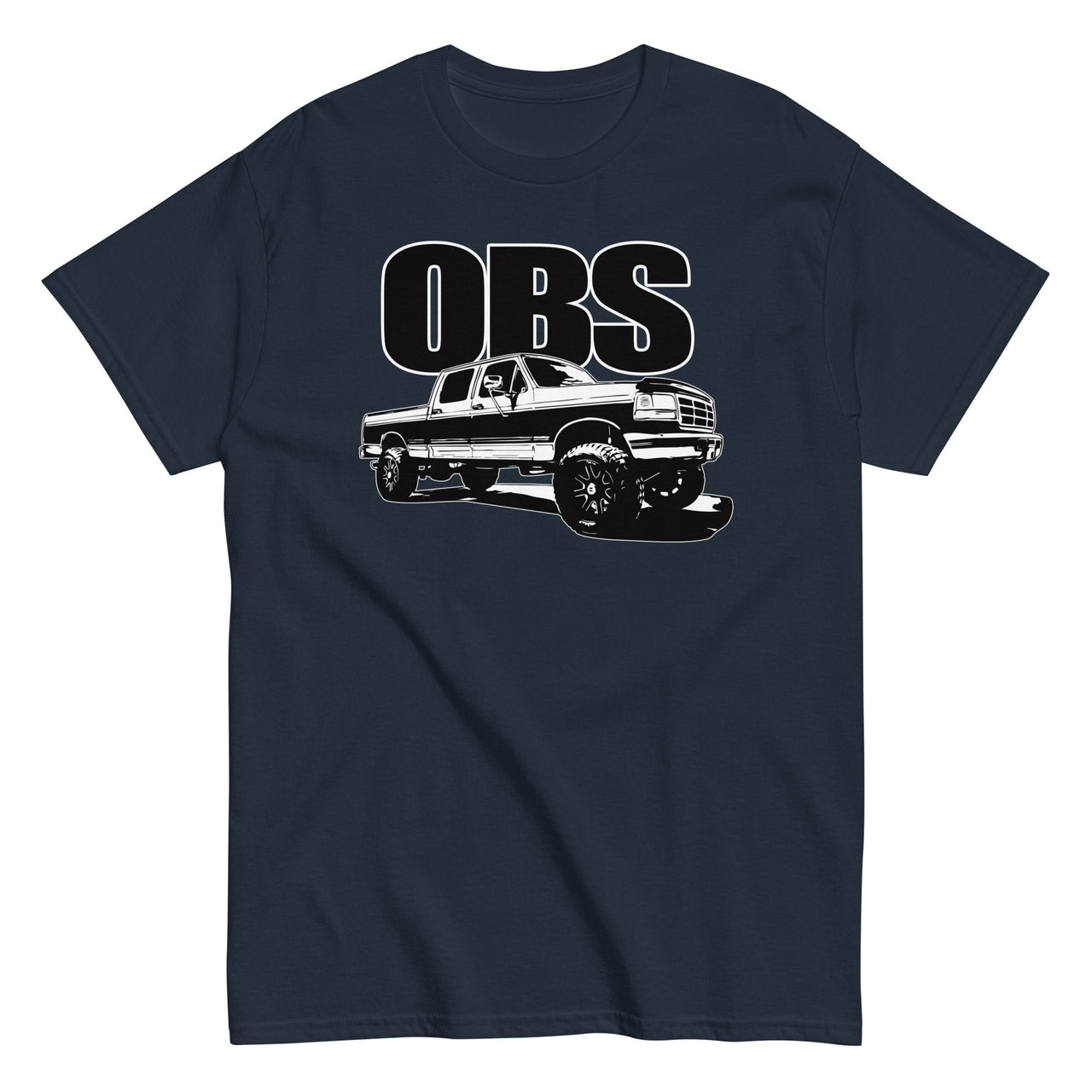 OBS Ford Crew Cab Truck Shirt navy