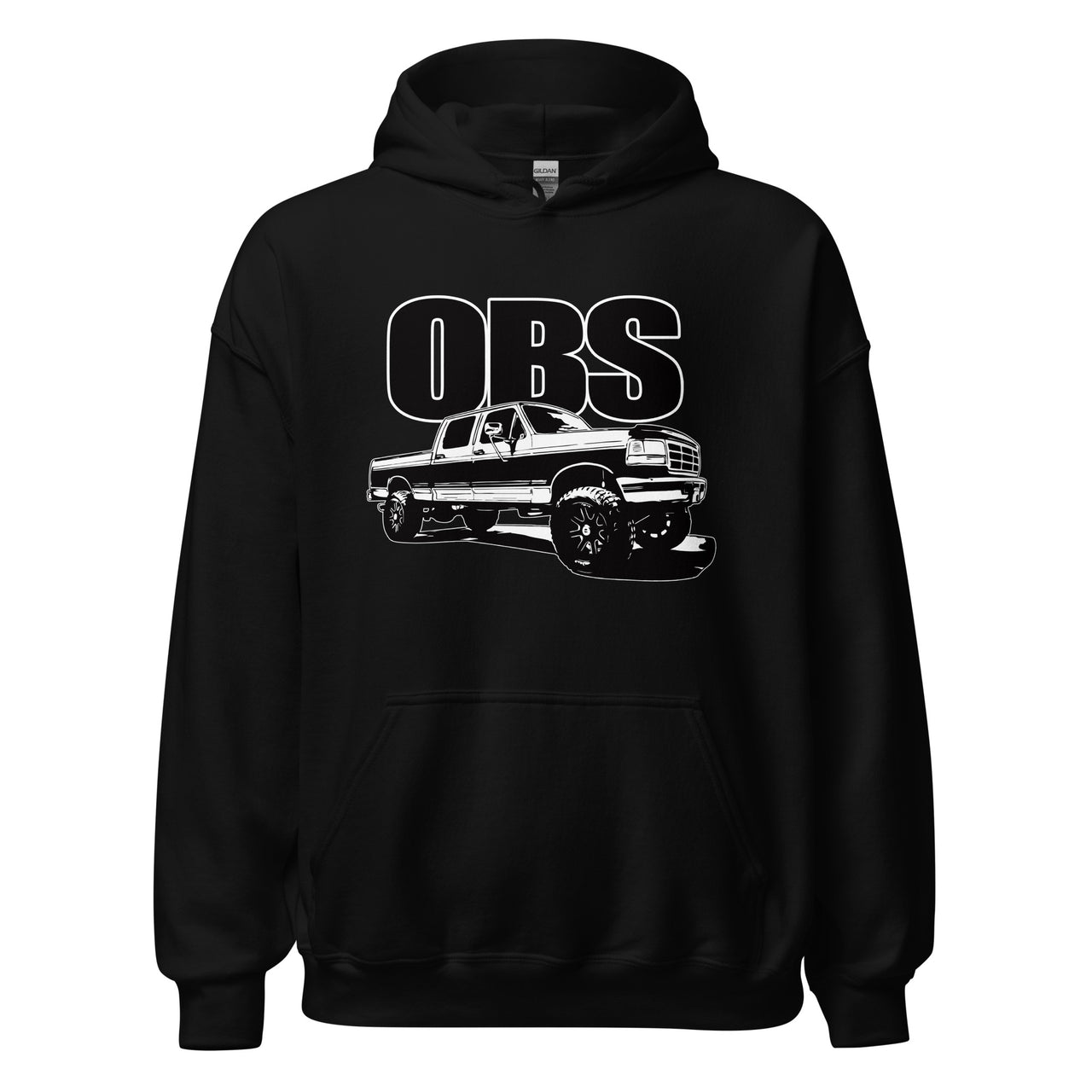 OBS crew cab ford hoodie Black