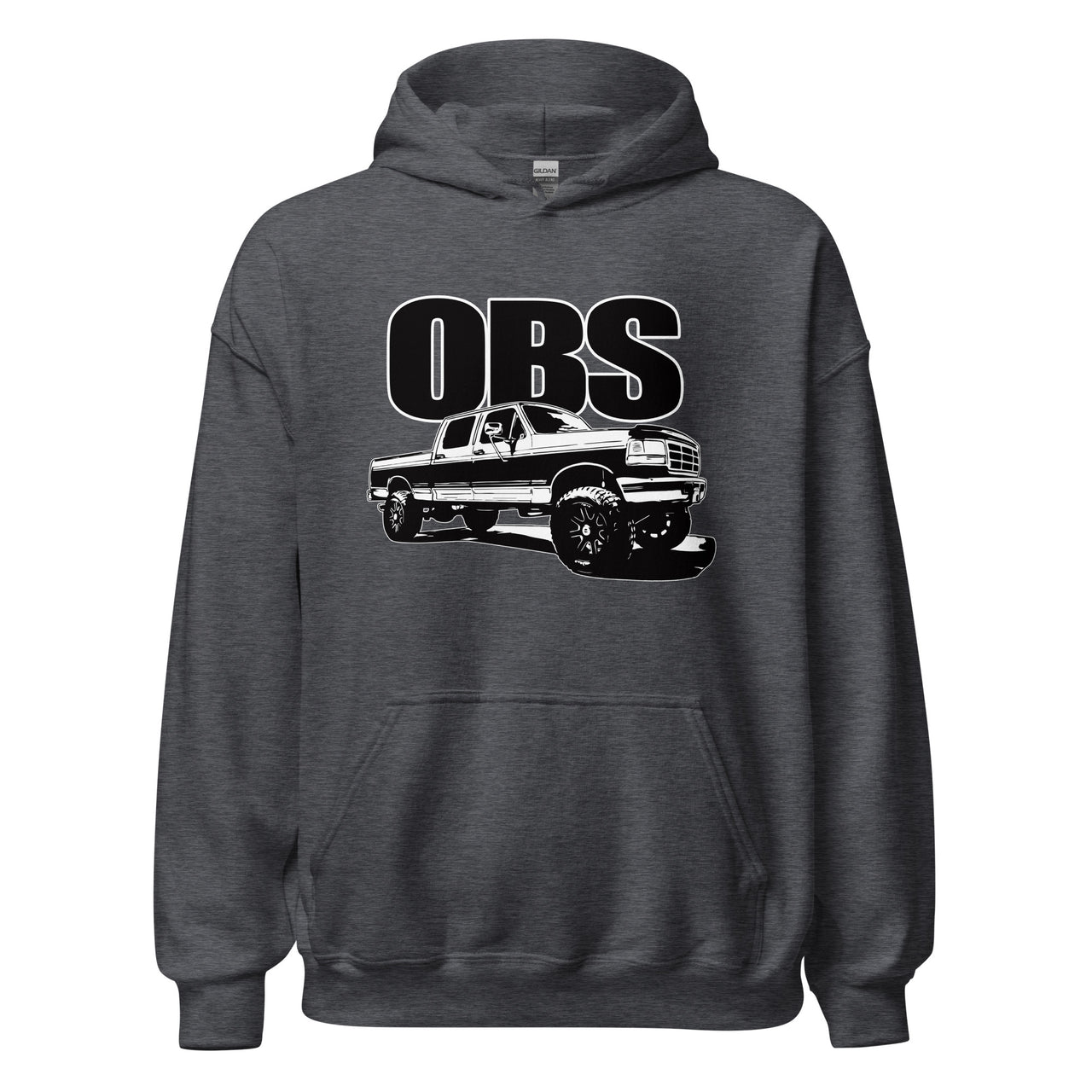 OBS crew cab ford hoodie grey