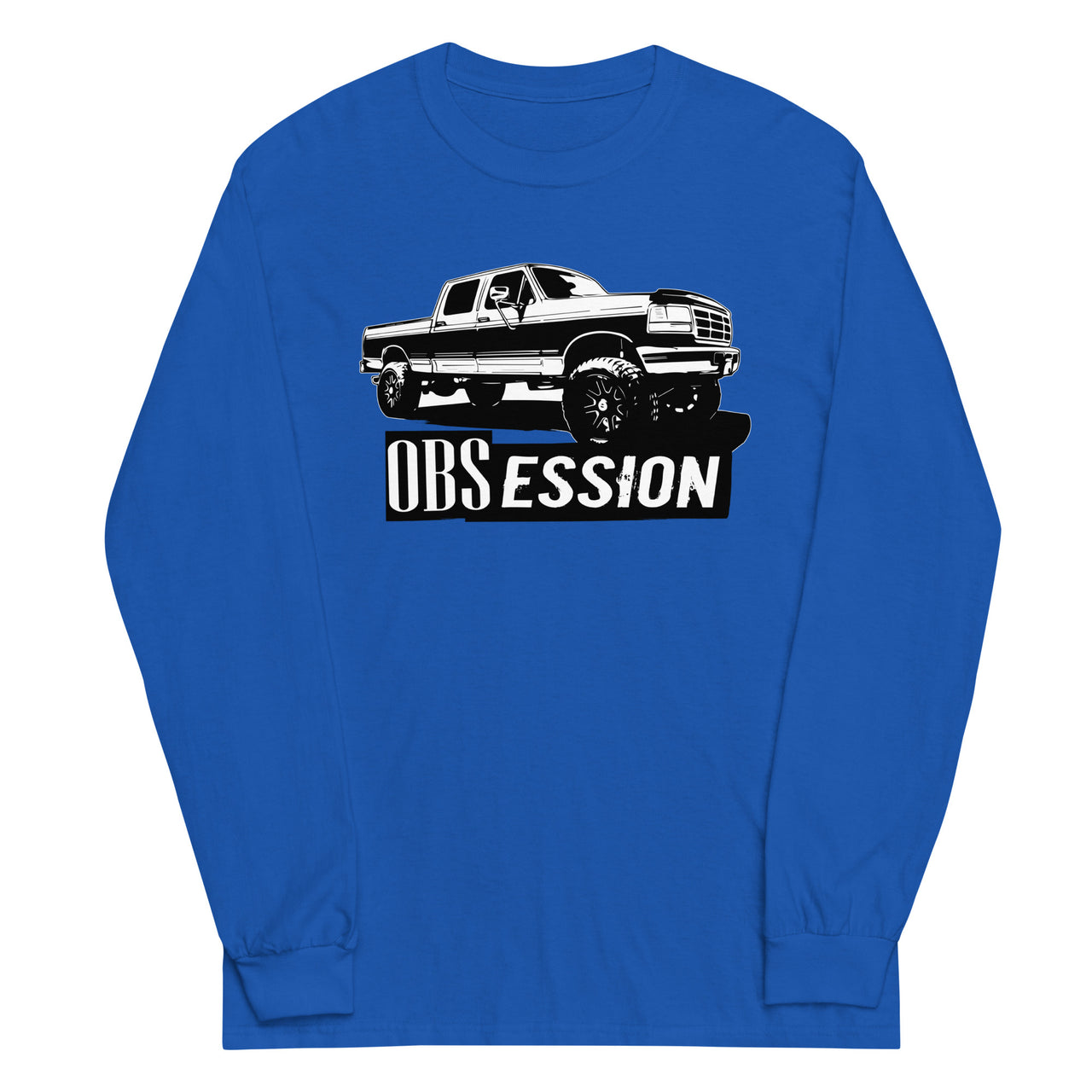 Obs Ford Crew Cab long sleeve Shirt in blue