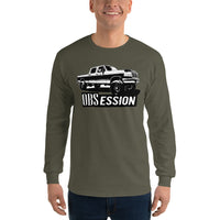 Thumbnail for Obs Ford Crew Cab long sleeve Shirt modeled in green front