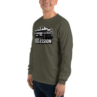 Thumbnail for Obs Ford Crew Cab long sleeve Shirt modeled in green left