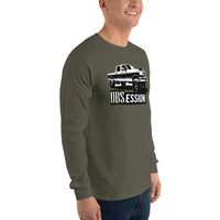 Thumbnail for Obs Ford Crew Cab long sleeve Shirt modeled in green right