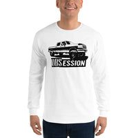 Thumbnail for Obs Ford Crew Cab long sleeve Shirt modeled in white