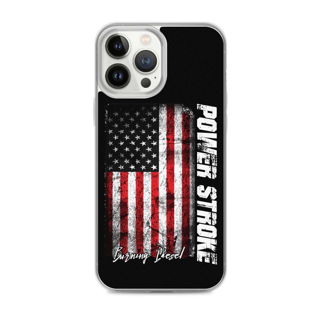 Powerstroke Phone Case Fits iPhone Power Stroke American Flag