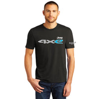 Thumbnail for Mens Jeep® 4xE T-Shirt - Black Tri-blend