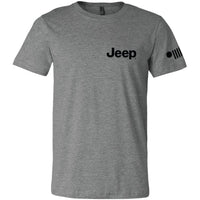 Thumbnail for Mens Jeep® Wrangler Burst T-Shirt - Triblend Grey