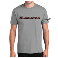 Thumbnail for Mens Jeep® Gladiator Red/Black T-Shirt - Slate Grey