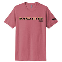 Thumbnail for Mens Jeep® Moab Badge T-Shirt - Heather Clay