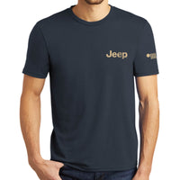 Thumbnail for Mens Jeep® Freedom To Roam T-Shirt - Navy Blue
