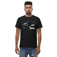 Thumbnail for Silverado SS T-Shirt in black modeled 3