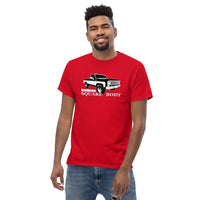 Thumbnail for Square Body Truck Shirt modeled in red