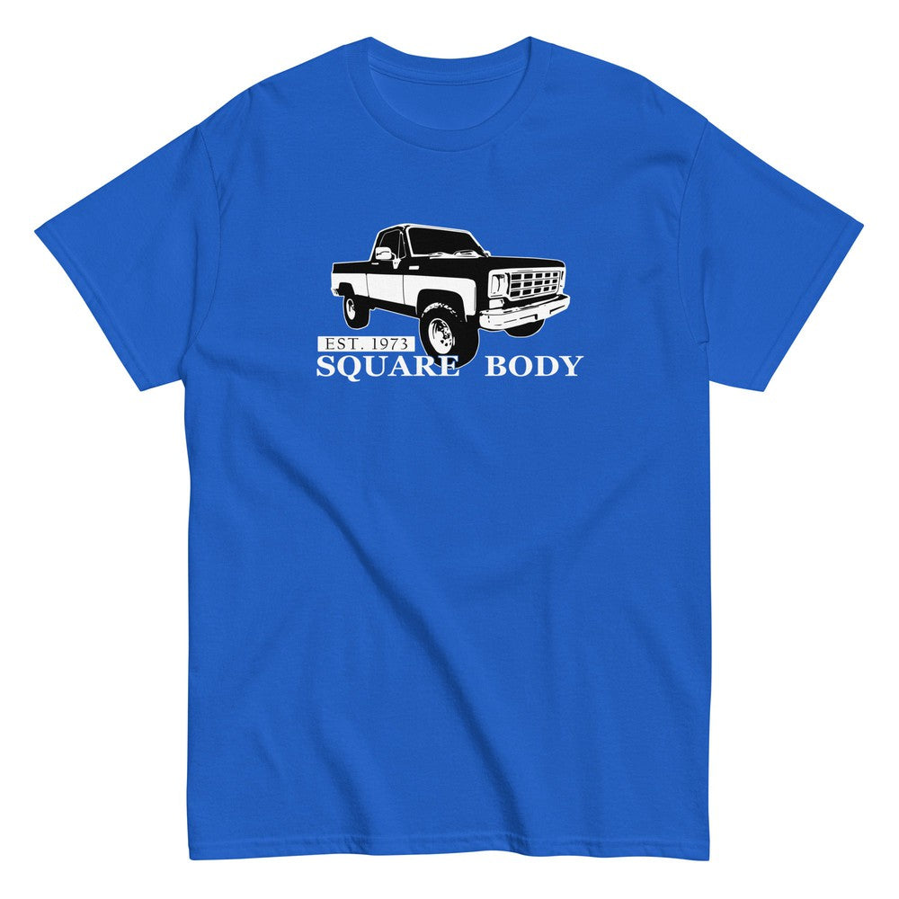 Square Body Truck Shirt in royal