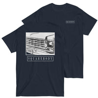 Thumbnail for Square Body T-Shirt Based on 70s Round Eye Truck - navy