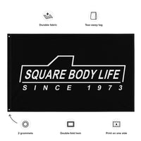 Thumbnail for Squarebody Flag - Square Body Life details