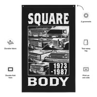Thumbnail for Square Body Truck Flag details