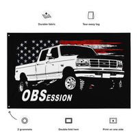 Thumbnail for OBS Crew Cab Truck Wall Flag details