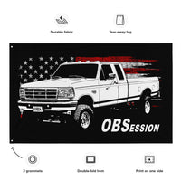 Thumbnail for OBS Extended Cab Truck Wall Flag details