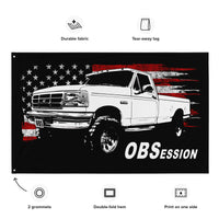 Thumbnail for OBS Single Cab Truck Wall Flag details