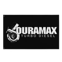 Thumbnail for 6.6 Duramax Diesel Truck Flag, Garage Decor, Dorm Poster, Man Cave Decoration