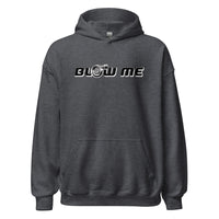 Thumbnail for Funny Car Enthusiast Hoodie Blow Me Turbo Sweatshirt in grey