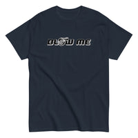 Thumbnail for Funny Car Enthusiast Blow Me Turbo T-Shirt in navy