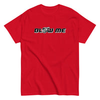 Thumbnail for Funny Car Enthusiast Blow Me Turbo T-Shirt in red