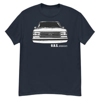 Thumbnail for Brick Nose OBS T-Shirt-In-Navy-From Aggressive Thread