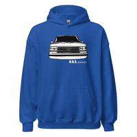 Thumbnail for Brick Nose OBS Truck Hoodie in royal