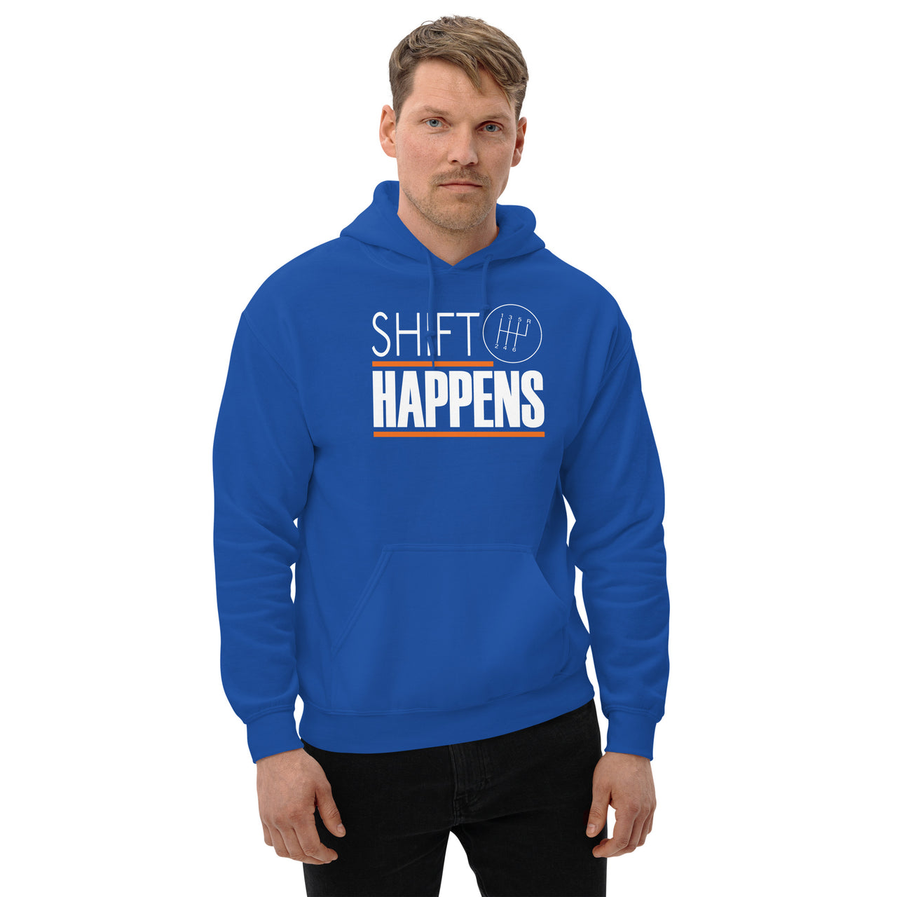 Car Enthusiast Hoodie, Shift Happens Sweatshirt