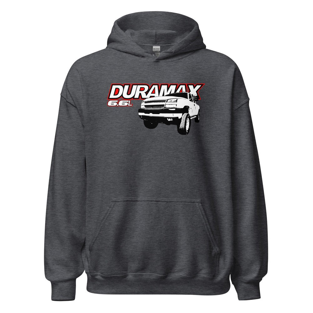 cateye duramax hoodie in grey
