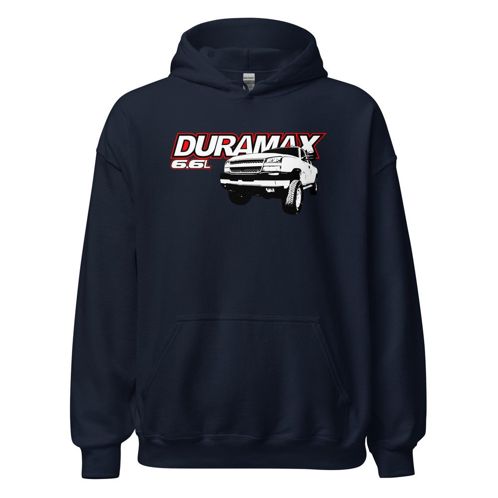 cateye duramax hoodie in navy