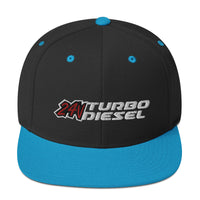 Thumbnail for 12v Turbo Diesel Snapback Hat-In-Black-From Aggressive Thread