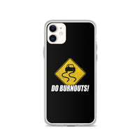 Thumbnail for Funny Car Enthusiast Burnout Sign Phone Case for iPhone®