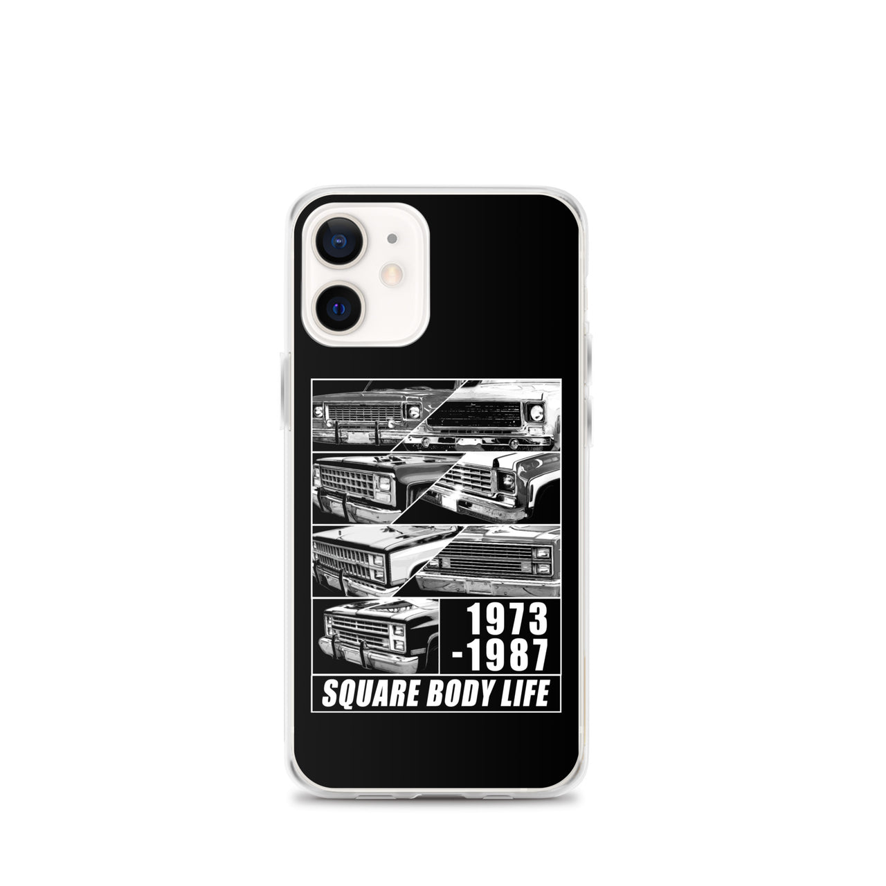 Square Body Truck Grilles Phone Case For iPhone 12 mini