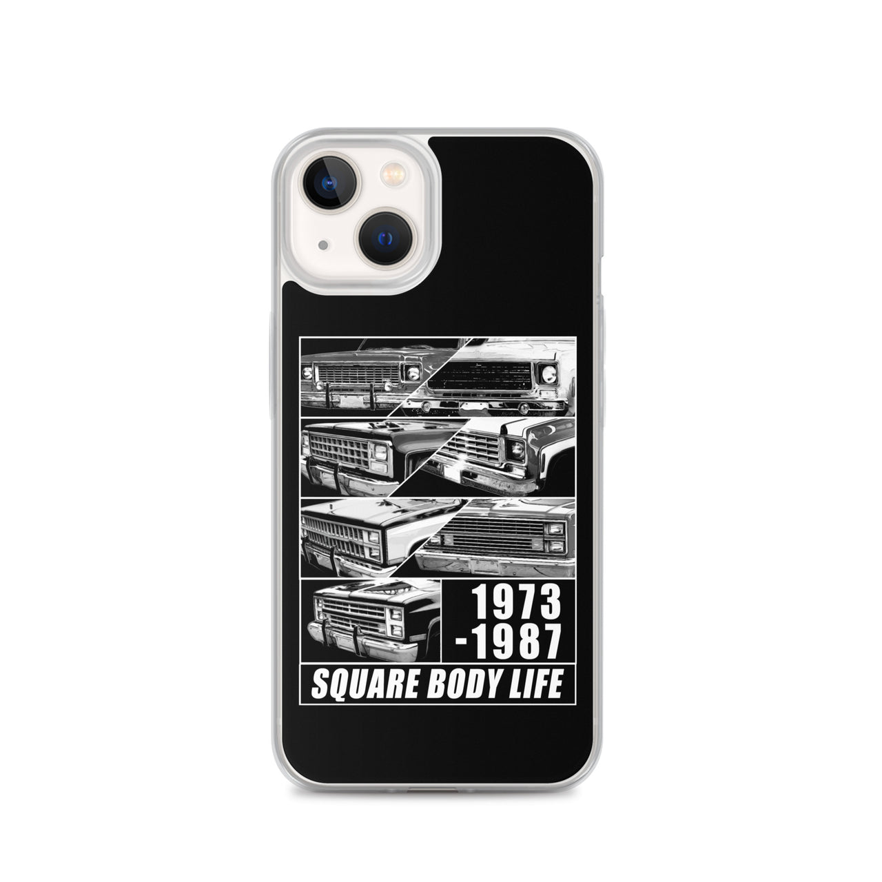 Square Body Truck Grilles Phone Case For iPhone 13 pro