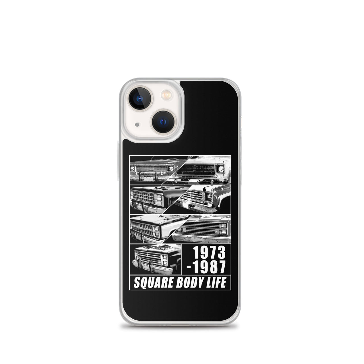 Square Body Truck Grilles Phone Case For iPhone 13 mini
