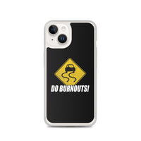 Thumbnail for Funny Car Enthusiast Burnout Sign Phone Case for iPhone®