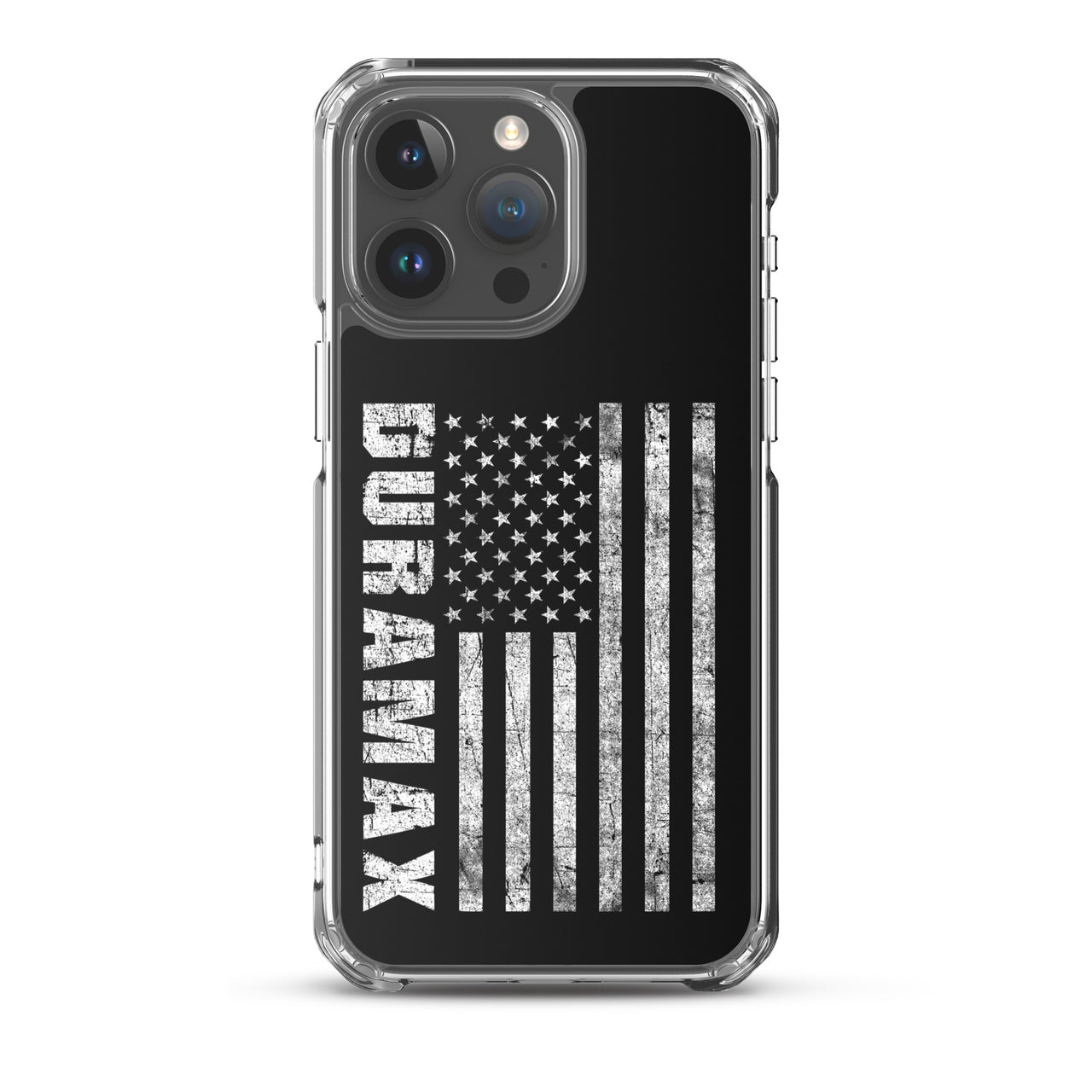 Duramax American Flag Protective Phone Case - Fits iPhone 15-pro-max