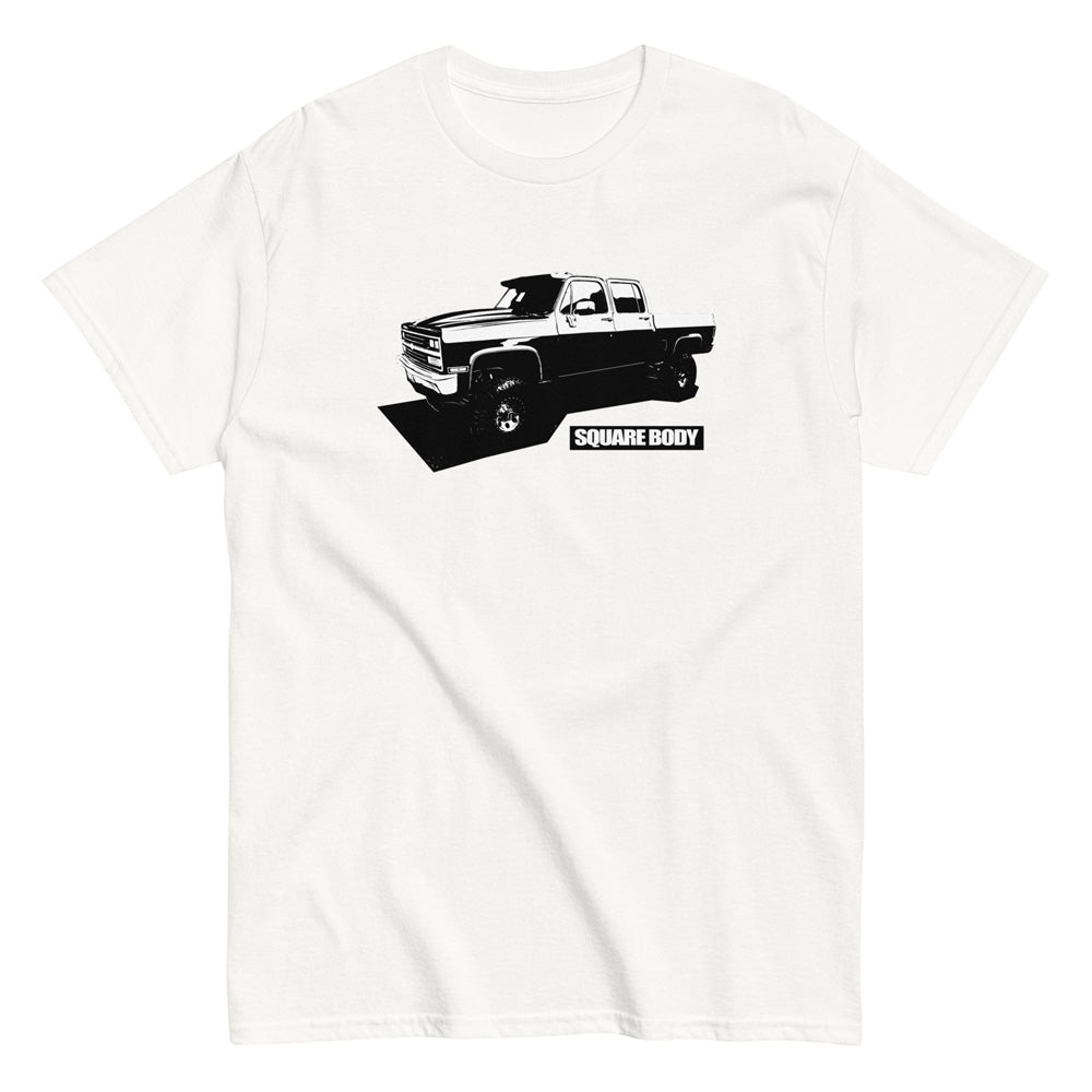 Squarebody Crew Cab T-Shirt in white