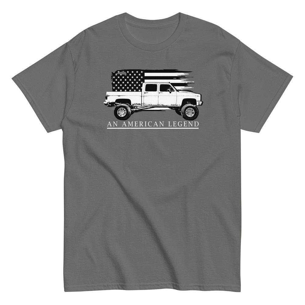 Crew Cab Square Body T-Shirt in grey
