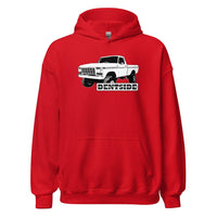 Thumbnail for Dentside 4x4 Pickup Hoodie in red