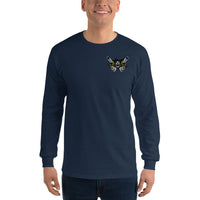 Thumbnail for Diesel Addicts Truck Long Sleeve Shirt navy front