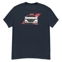 Thumbnail for Charger RT T-Shirt With Hash Marks-In-Navy-From Aggressive Thread