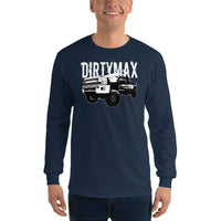 Thumbnail for Duramax Long Sleeve T-Shirt modeled in navy